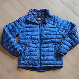 LLBean Blue Puffer Jacket